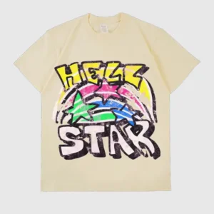 Hellstar Graphic Brown T-Shirt