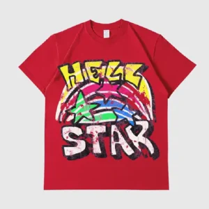 Hellstar Graphic Red T-Shirt